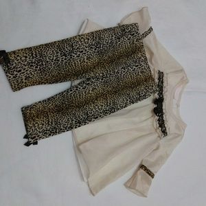 Bonnie Baby..Baby girl 2pc pants outfit 6m